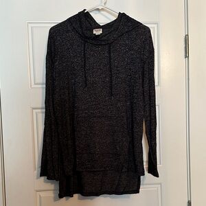 Mossimo Supply Co. Black Hoodie Sweatshirt